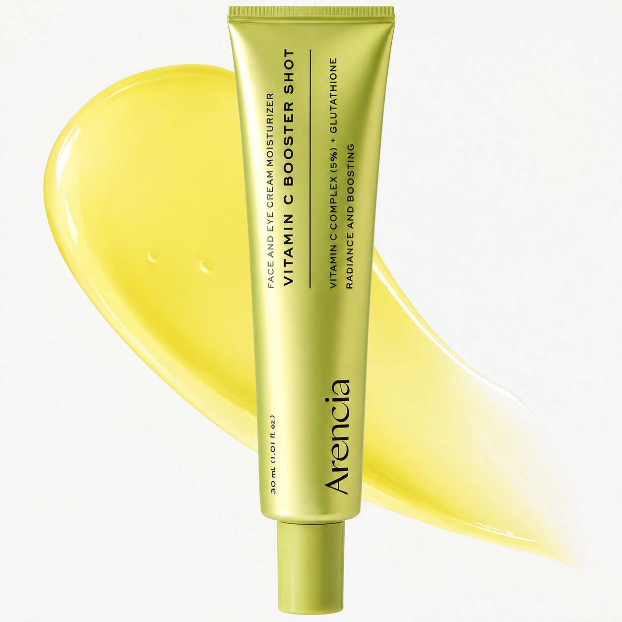 Vitamin C Booster Shot, Pure Vitamin C + Glutathione for Bright, Healthy Skin Glow